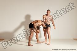 Fighting reference poses of Norbert & Radan